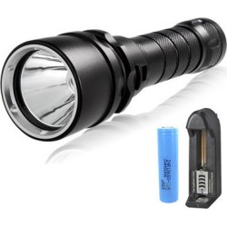 Καταδυτικός Επαναφορτιζόμενος Φακός Υψηλής Φωτεινότητας 800Lm Bailong BL-8768