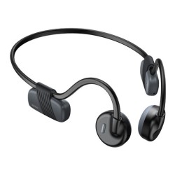 Remax RB-S36 Bone Conduction Bluetooth Handsfree Ακουστικά με Αντοχή στον Ιδρώτα Μαύρα