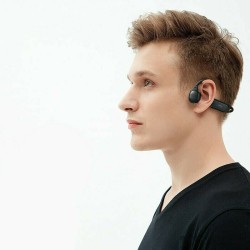 Remax RB-S36 Bone Conduction Bluetooth Handsfree Ακουστικά με Αντοχή στον Ιδρώτα Μαύρα