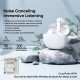 Remax Cozypods W21N In-ear Bluetooth Handsfree Ακουστικά με Θήκη Φόρτισης Μαύρα