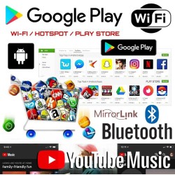 6295 Ηχοσύστημα Αυτοκινήτου Universal 2DIN (Bluetooth/USB/GPS) με Οθόνη Αφής 7"