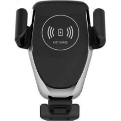 Forever car holder for air vent MACH-100 magnetic with wireless charging black 15W