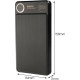 Remax RPP-59 Power Bank 20000mAh με 2 Θύρες USB-A Μαύρο