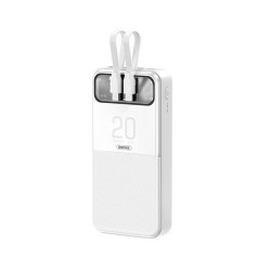 Remax RPP-620 Power Bank 20000mAh with USB-A Port Power Delivery White