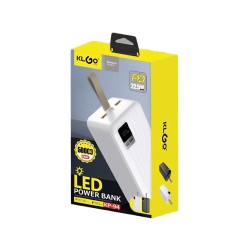 KLGO KP-94 Power Bank 50000mAh 22.5W Λευκό