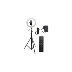 Andowl Ring Light Q-L201 20cm 3200-5600K με Τρίποδο,βάση για κινητό και τηλεχειριστήριο
