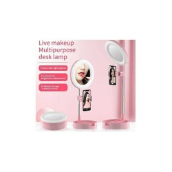 Ring Light G3 16cm 3500-6000K με Επιτραπέζια Βάση Στήριξης και Βάση για Κινητό White