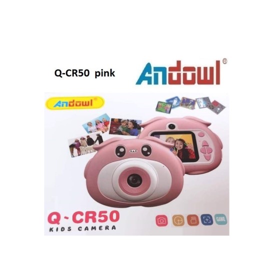 Andowl Q-CR50 Compact Φωτογραφική Μηχανή με Οθόνη 2" και Ανάλυση Video Full HD (1080p) Μπλε