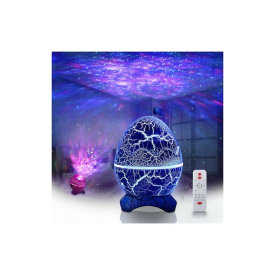 Παιδικό Φωτιστικό Projector με Προβολή Σχεδίων Dragon Egg