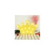 Διακοσμητικό Φωτιστικό Party Light LED "Κορώνα" 25.5x17cm σε Κίτρινο Χρώμα