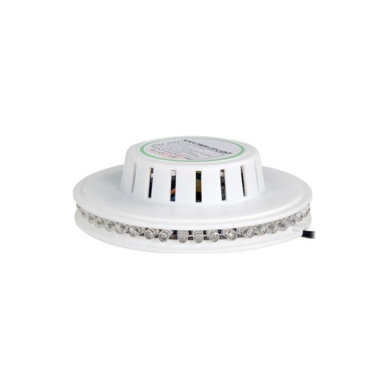 UFO Sunflower Διακοσμητικό Φωτιστικό με Φωτισμό RGB Party Light LED σε Λευκό Χρώμα