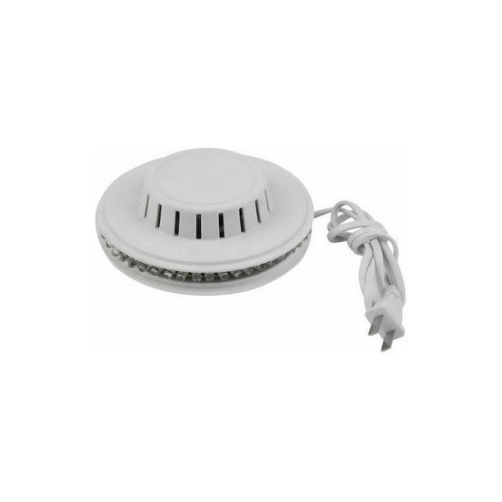 UFO Sunflower Διακοσμητικό Φωτιστικό με Φωτισμό RGB Party Light LED σε Λευκό Χρώμα