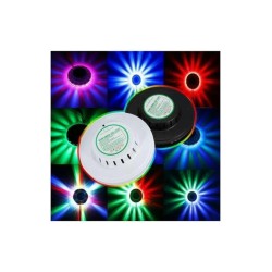 UFO Sunflower Διακοσμητικό Φωτιστικό με Φωτισμό RGB Party Light LED σε Λευκό Χρώμα