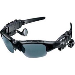 Andowl Sunglasses Bluetooth Headphones Μαύρο