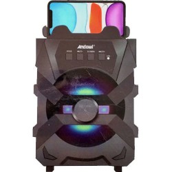 Andowl Q-L009 Ηχείο Bluetooth 5W με Ραδιόφωνο και Διάρκεια Μπαταρίας έως 4 ώρες Μαύρο