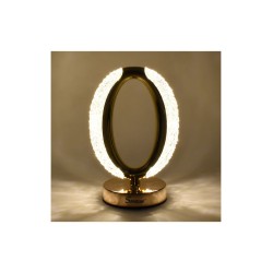 Andowl Επιτραπέζιο Διακοσμητικό Φωτιστικό LED Μπαταρίας σε Λευκό Χρώμα Q-D002