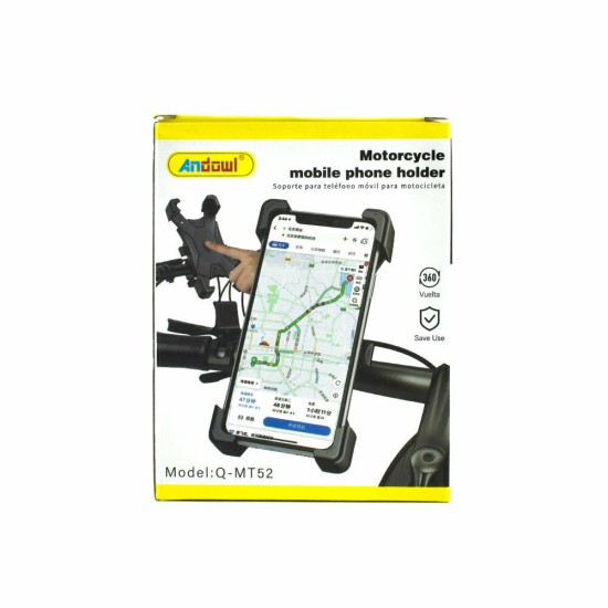Andowl Q-MT52 Βάση Στήριξης Ποδηλάτου για Κινητό Andowl Q-MT52 Βάση Στήριξης Ποδηλάτου για Κινητό