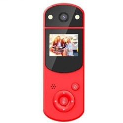Andowl Q-SD2 Action Camera Full HD (1080p) Κόκκινη με Οθόνη 1.5"