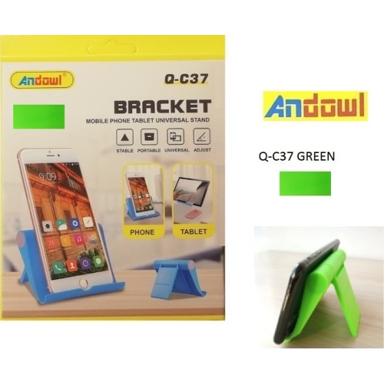 Andowl Q-C37 Βάση Γραφείου για Κινητό Πράσινο Andowl Q-C37 Βάση Γραφείου για Κινητό Πράσινο