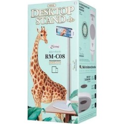 Remax RM-C08 Βάση Γραφείου για Κινητό σε Λευκό χρώμα