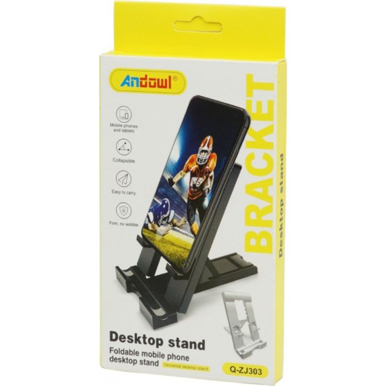 Andowl Q-ZJ303 Βάση Γραφείου για Κινητό Μαύρο Andowl Q-ZJ303 Βάση Γραφείου για Κινητό Μαύρο