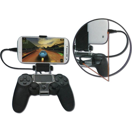 Dobe Clamp Βάση Στήριξης Κινητού για PS4 σε Λευκό χρώμα
