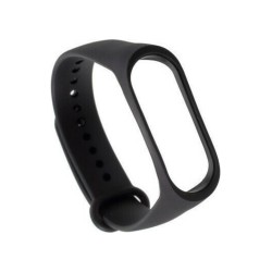 Λουράκι Σιλικόνης Μαύρο (Mi Band 3/4)