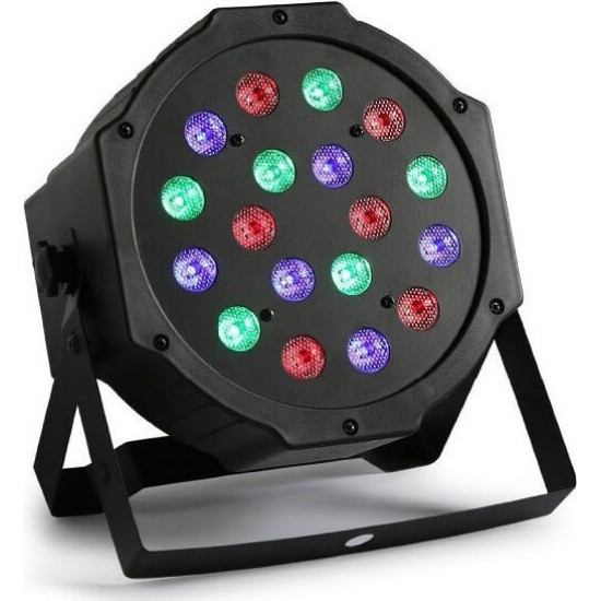 Φωτορυθμικό LED PAR DMX 51080 54W RGB