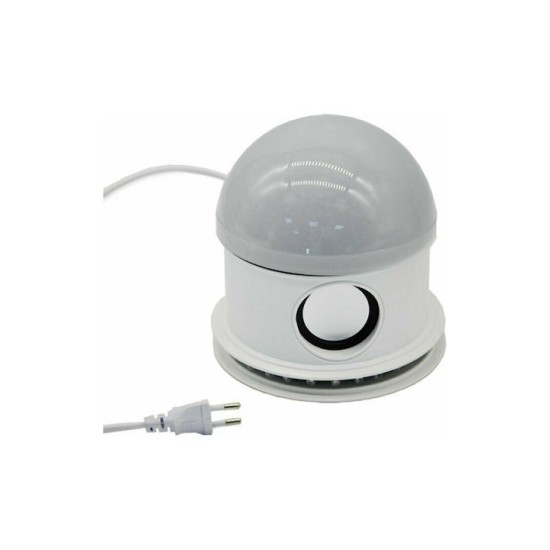 Bluetooth Διακοσμητικό Φωτιστικό Party Light LED σε Λευκό Χρώμα