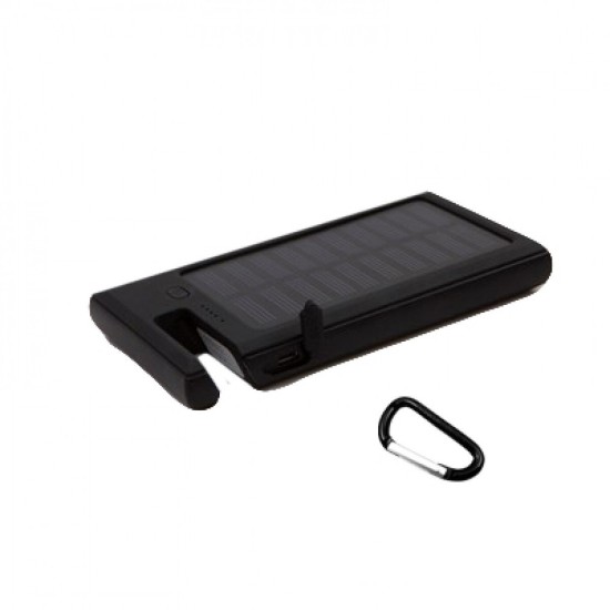 DS16 Ηλιακό Power Bank 30000mAh με 2 Θύρες USB-A Κίτρινο