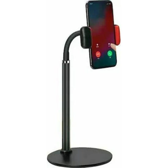 F25 Βάση Γραφείου για Κινητό σε Μαύρο χρώμα