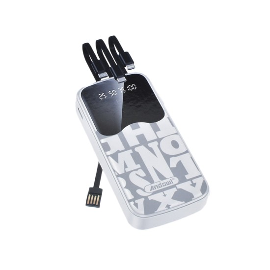 Andowl Q-CD902 Power Bank 30000mAh Λευκό Andowl Q-CD902 Power Bank 30000mAh Λευκό
