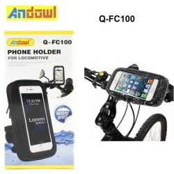 Q-FC100 Andowl Βάση Στήριξης Ποδηλάτου για Κινητό