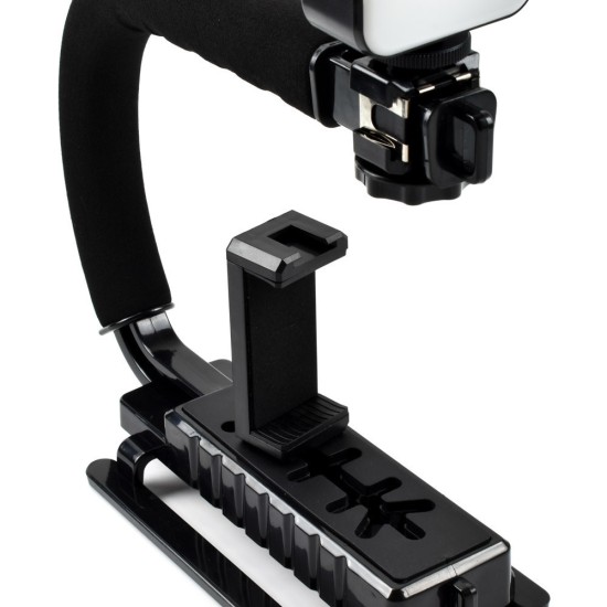 Andowl Q-ZJ010 Τρίποδο Κινητού με Bluetooth Μαύρο