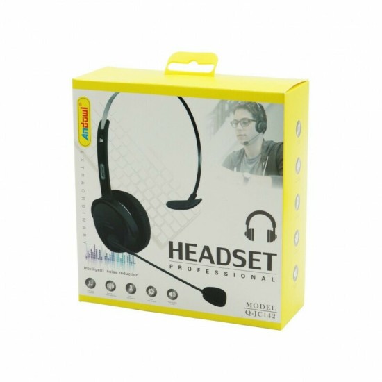 Andowl Q-JC142 On Ear Multimedia Ακουστικά με μικροφωνο και σύνδεση 3.5mm Jack