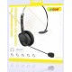 Andowl Q-JC142 On Ear Multimedia Ακουστικά με μικροφωνο και σύνδεση 3.5mm Jack