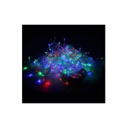 400 LED Χριστουγεννιάτικα Λαμπάκια 28μ Πολύχρωμα με πρόγραμμα