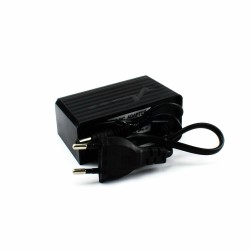 Χριστουγεννιάτικα Λαμπάκια LED Λευκά τύπου Κουρτίνα 10 Φωτιζόμενες Διάφανες Πλαστικές Μπάλες με Χιονάνθρωπο, Χιόνι 3M