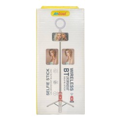 Andowl Q-ZP012 Selfie Stick με Bluetooth Black
