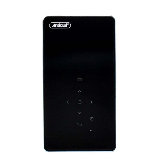 Andowl Y8 Mini Projector Λάμπας LED με Wi-Fi Μαύρος