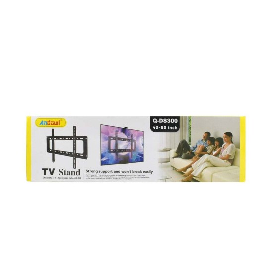 Andowl Q-DS300 Βάση Τηλεόρασης Τοίχου έως 80" Andowl Q-DS300 Βάση Τηλεόρασης Τοίχου έως 80"