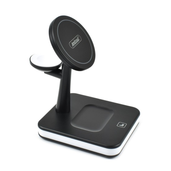 Andowl Ασύρματος Φορτιστής (Qi Pad) 25W Power Delivery / Quick Charge 3.0 Μαύρος (991) Andowl Ασύρματος Φορτιστής (Qi Pad) 25W Power Delivery / Quick Charge 3.0 Μαύρος (991)