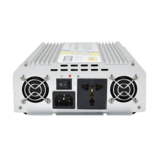 Andowl Inverter Αυτοκινήτου Τροποποιημένου Ημιτόνου 1500W για Μετατροπή 12V DC σε 220V AC Andowl Inverter Αυτοκινήτου Τροποποιημένου Ημιτόνου 1500W για Μετατροπή 12V DC σε 220V AC