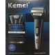Kemei 3x1 Rechargeable Multi Function Shaver - Black KM-6776 Ξυριστική Μηχανή Προσώπου Επαναφορτιζόμενη