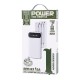 Remax RPP-93 Power Bank 10000mAh με 2 Θύρες USB-A Λευκό