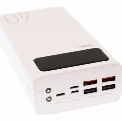 Remax RPP-113 Power Bank 40000mAh με 4 Θύρες USB-A Λευκό