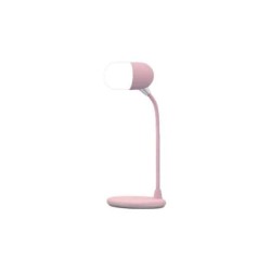 Φωτιστικό Γραφείου LED με Εύκαμπτο Βραχίονα Bluetooth σε Ροζ Χρώμα
