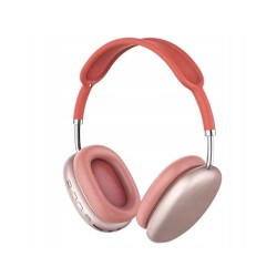 P9 Ασύρματα Bluetooth Over Ear Ακουστικά με 5 ώρες Λειτουργίας Ροζ