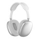 P9 Ασύρματα Bluetooth Over Ear Ακουστικά με 5 ώρες Λειτουργίας Ασημί