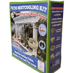 Patio Mistcooling Kit Σετ Εκτοξευτήρες Υδρονέφωσης 3m